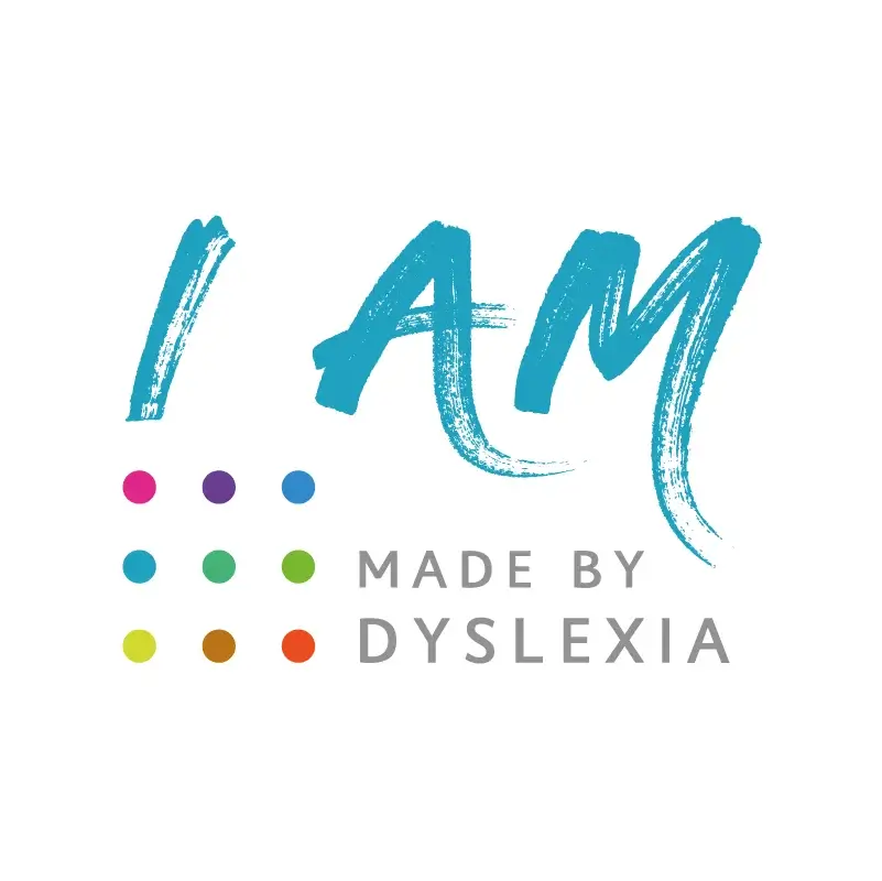 Made by Dyslexia Logo and link